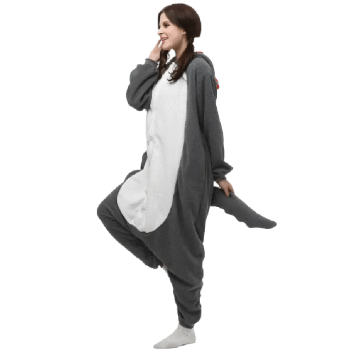 kigurumi loup adulte